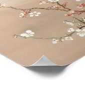 Impression d'art mural de fleurs de cerisier japon (Coin)