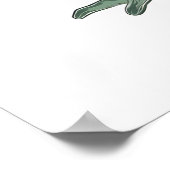 Impression d'art mural de grenouille, illustration (Coin)