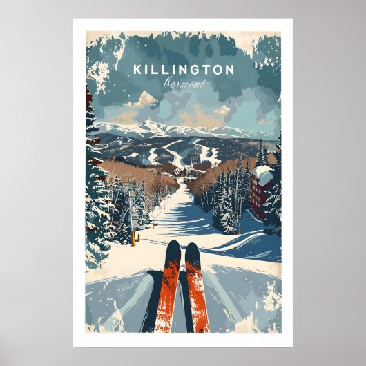 Impression d'art mural de Killington - Affiche de (Devant)