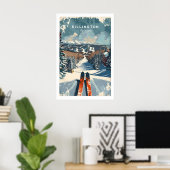Impression d'art mural de Killington - Affiche de (Bureau à domicile)