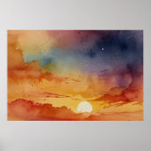 Impression d'art mural de la nature moderne | Pays (Devant)