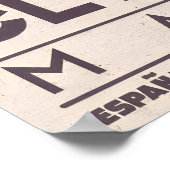 Impression d'art mural de Madrid Parque de El Reti (Coin)