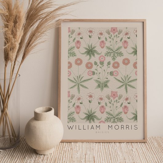 Impression d'art mural de marguerites de William M