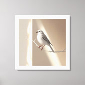 Impression d'art mural de moineau élégant – Minima (Recto)