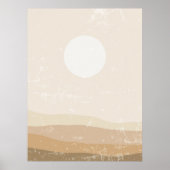 Impression d'art mural de paysage de coucher de so (Devant)