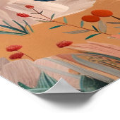 Impression d'art mural de paysage désertique bohèm (Coin)