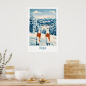 Impression d'art mural de ski Ruka 1 (Cuisine)