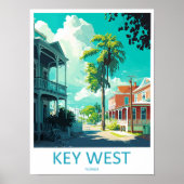 Impression d'art mural de voyage à Key West Décora (Devant)