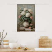 Impression d'art mural d'hortensia, Prairie printa (Cuisine)