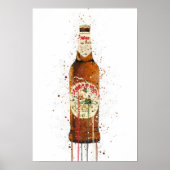 Impression d'art mural 'La Dolce Vita' de bouteill (Devant)