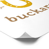 Impression d'art mural Little Buckaroo 20x25 cm (Coin)