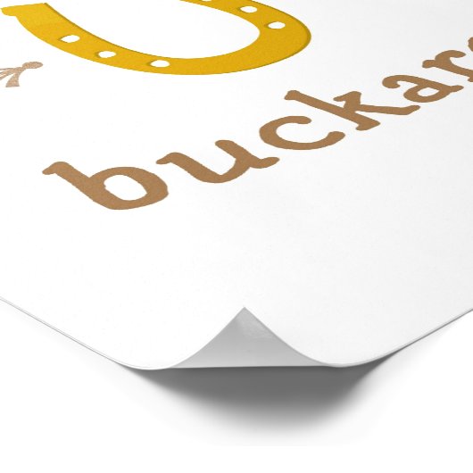 Impression d'art mural Little Buckaroo 20x25 cm (Coin)