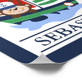 Impression d'art mural personnalisée de voilier et (Coin)