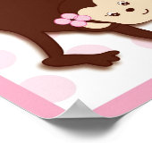 Impression d'art mural pour la nurserie Mod Girl M (Coin)