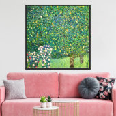 Impression d'art murale de Gustav Klimt Roses sous (Insitu(Salon))