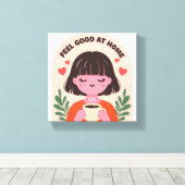 impression d'art murale pour se sentir bien chez s (Insitu (Plancher de Bois))