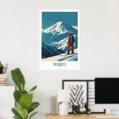 Impression d'art Niseko - Affiche de ski Japon 1 (Bureau à domicile)