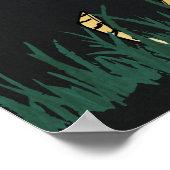 Impression d'art non estampillée Cheetah 14 po x 1 (Coin)