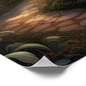 Impression d'art numérique de fantasy Fae Haven He (Coin)