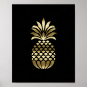 Impression d'art OR PINEAPPLE (Devant)