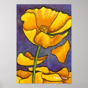 Impression d'art Pansy #4