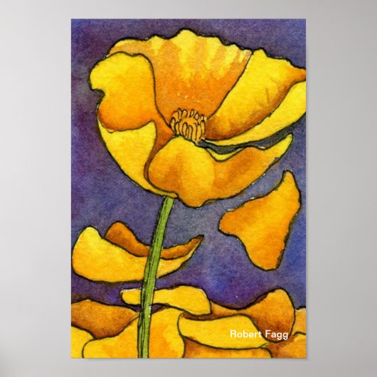 Impression d'art Pansy #4 (Devant)
