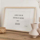 Impression d'art paysager 18 x 12 pouces