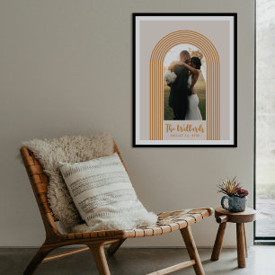 Impression d'art photo personnalisée Orange Lombar
