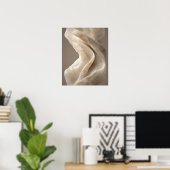 Impression d'art pliée en albâtre (Bureau à domicile)