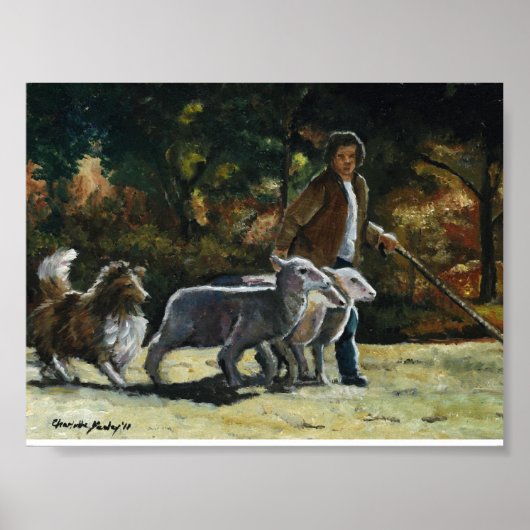Impression d'art pour chien (Devant)