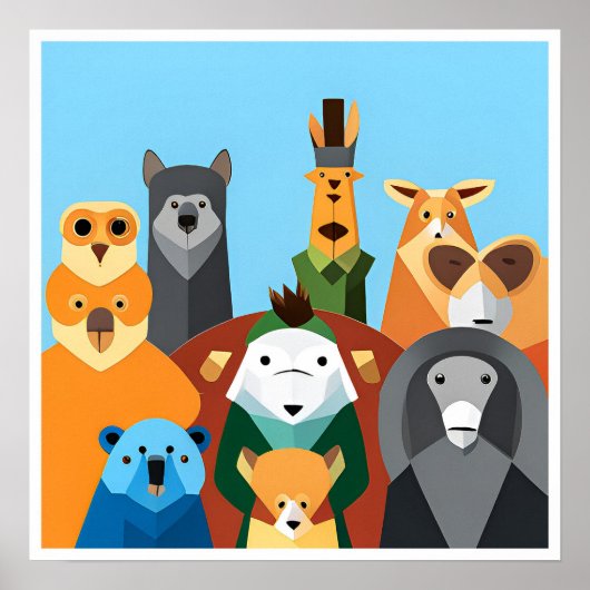 Impression d'art pour enfants (Devant)