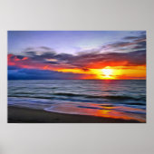 Impression d'art Puerto Sunset 1739 (Devant)