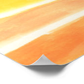 Impression d'art rayures Cream Sickle (Coin)