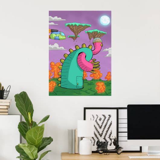 impression d'art recyclée (Bureau à domicile)