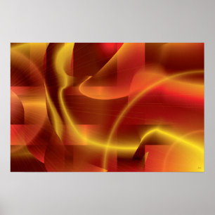 Impression d'art RedGold