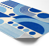 Impression d'art Rhythms in Blue (Coin)