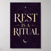 Impression d'art Rituel de repos (Devant)