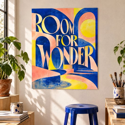 Impression d'art Room for Wonder