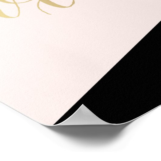 Impression d'art rose XO (Coin)