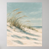 Impression d'art ruban d'herbe de dune (Devant)