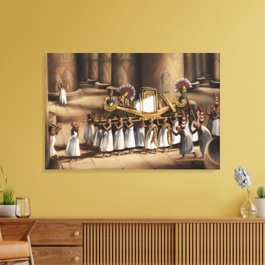 Impression d'art sacré de la procession égyptienne (Insitu(Salon))