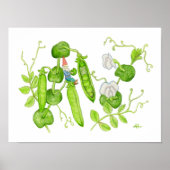 Impression d'art Snap Pea Gnome (Devant)