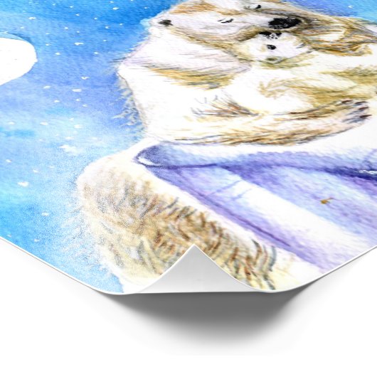 Impression d'art sur les ours polaires (Coin)