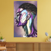 Impression d'art sur toile de l'homme peint (Insitu(Salon))