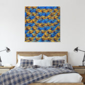 Impression d'art sur toile en mesh - enveloppée (Insitu(Chambre))