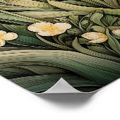 Impression d'art Tulipes roses (Coin)