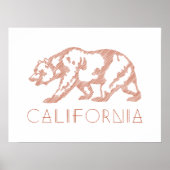 Impression d'art typographique de l'ours grizzly r (Devant)