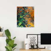 Impression d'art vintage de Cézanne Rochers et Bra (Bureau à domicile)