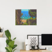 Impression d'art Yelapa 1017 (Bureau à domicile)
