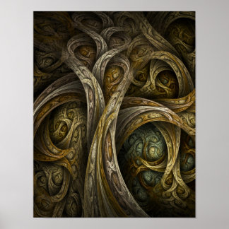 Impression d'art "Yggdrasil"